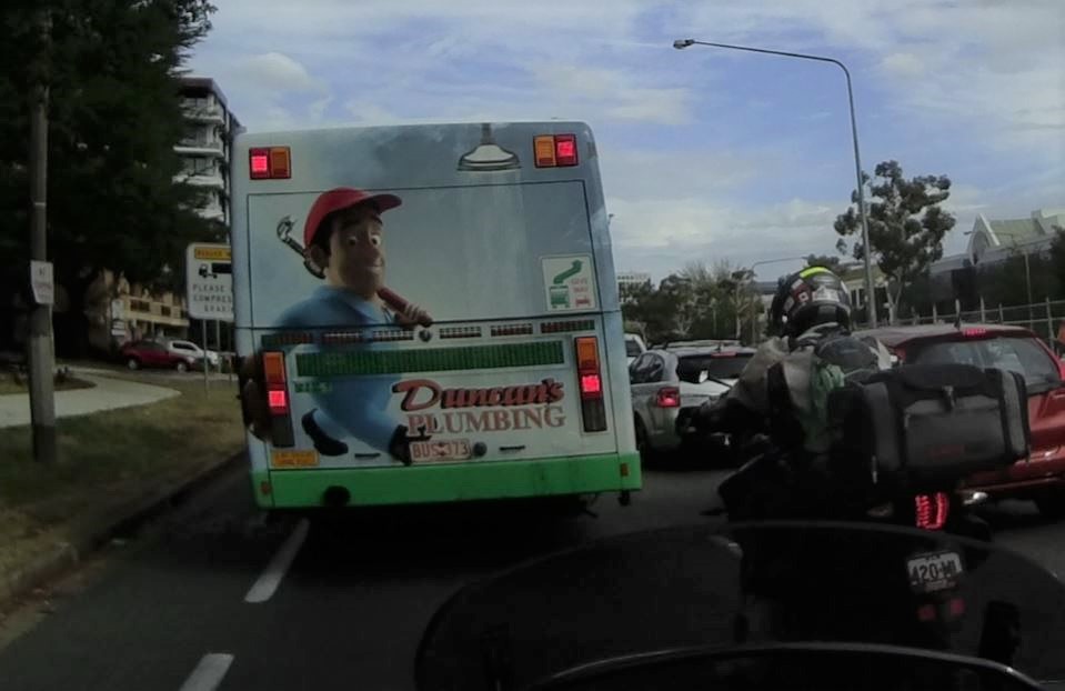 Duncan's Bus Close-Up